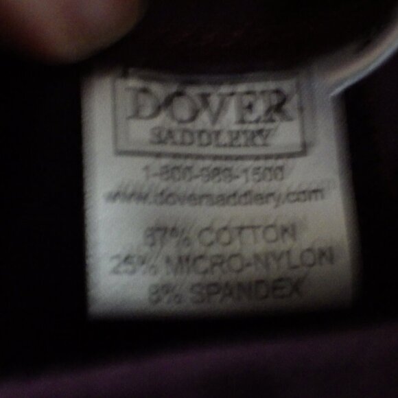 COPY - Dover Saddlery Riding Pants/ Breeches/ Merlot/ 28 - Picture 2 of 4